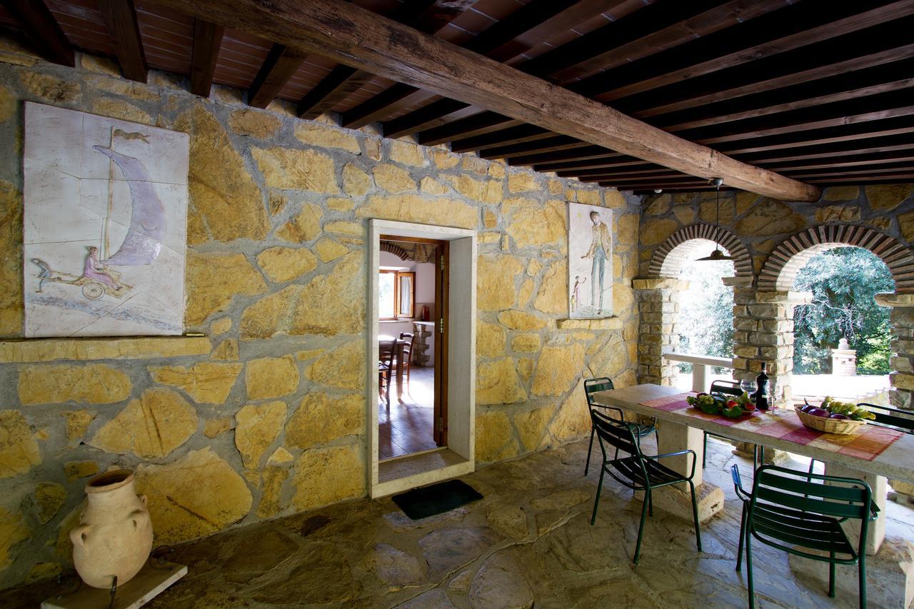 Villa Le Querciolaie Monteverdi Marittimo Exterior foto